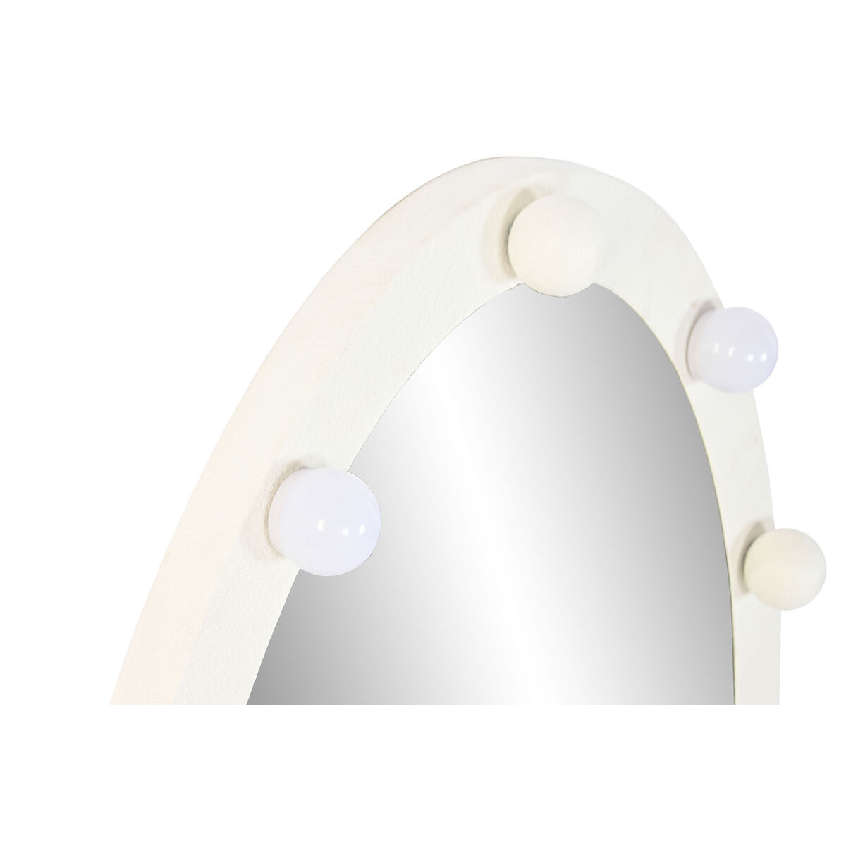 Wall mirror Home ESPRIT White Modern 62,5 X 7,5 X 91 CM