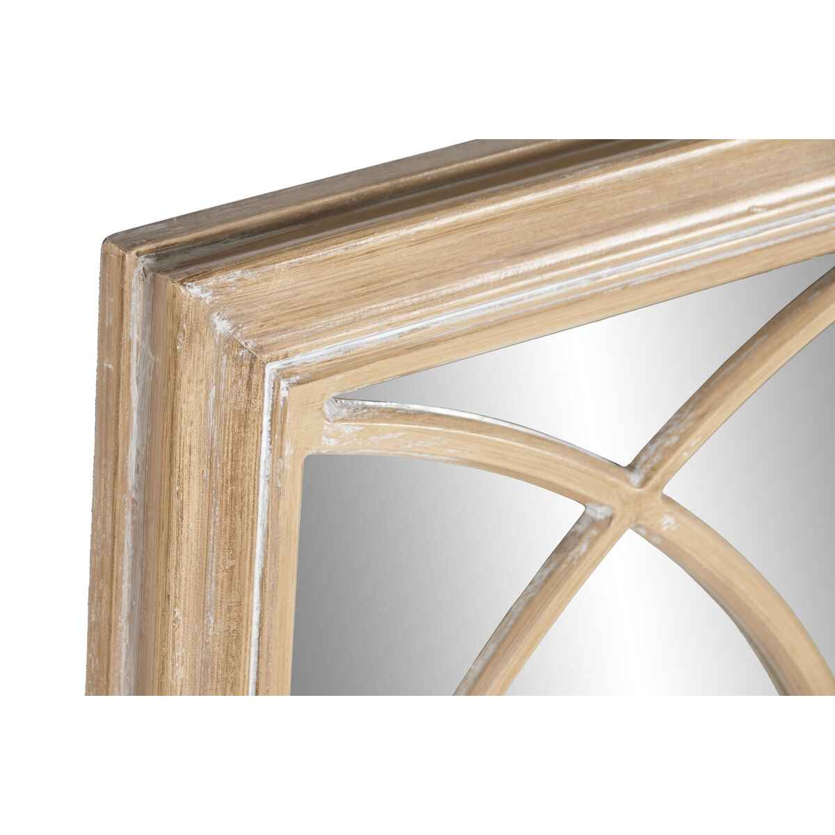 Wall mirror Home ESPRIT Natural Window