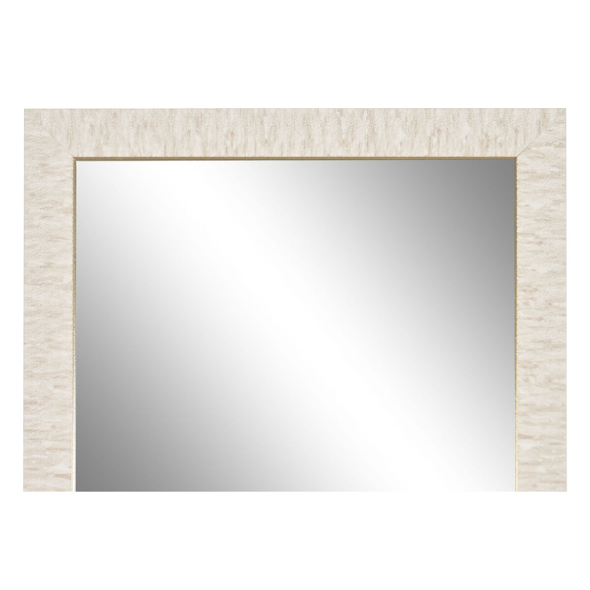 Free standing mirror Home ESPRIT White Brown Beige Grey Crystal polystyrene 35,5 x 40 x 156 cm (4 Units)