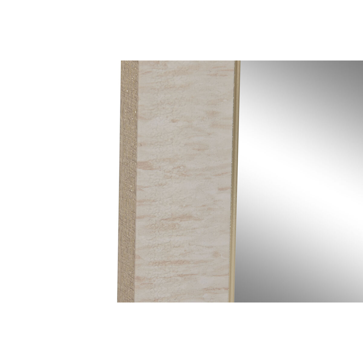 Wall mirror Home ESPRIT White Brown Beige Grey Modern 68 x 2 x 156 cm (4 Units)