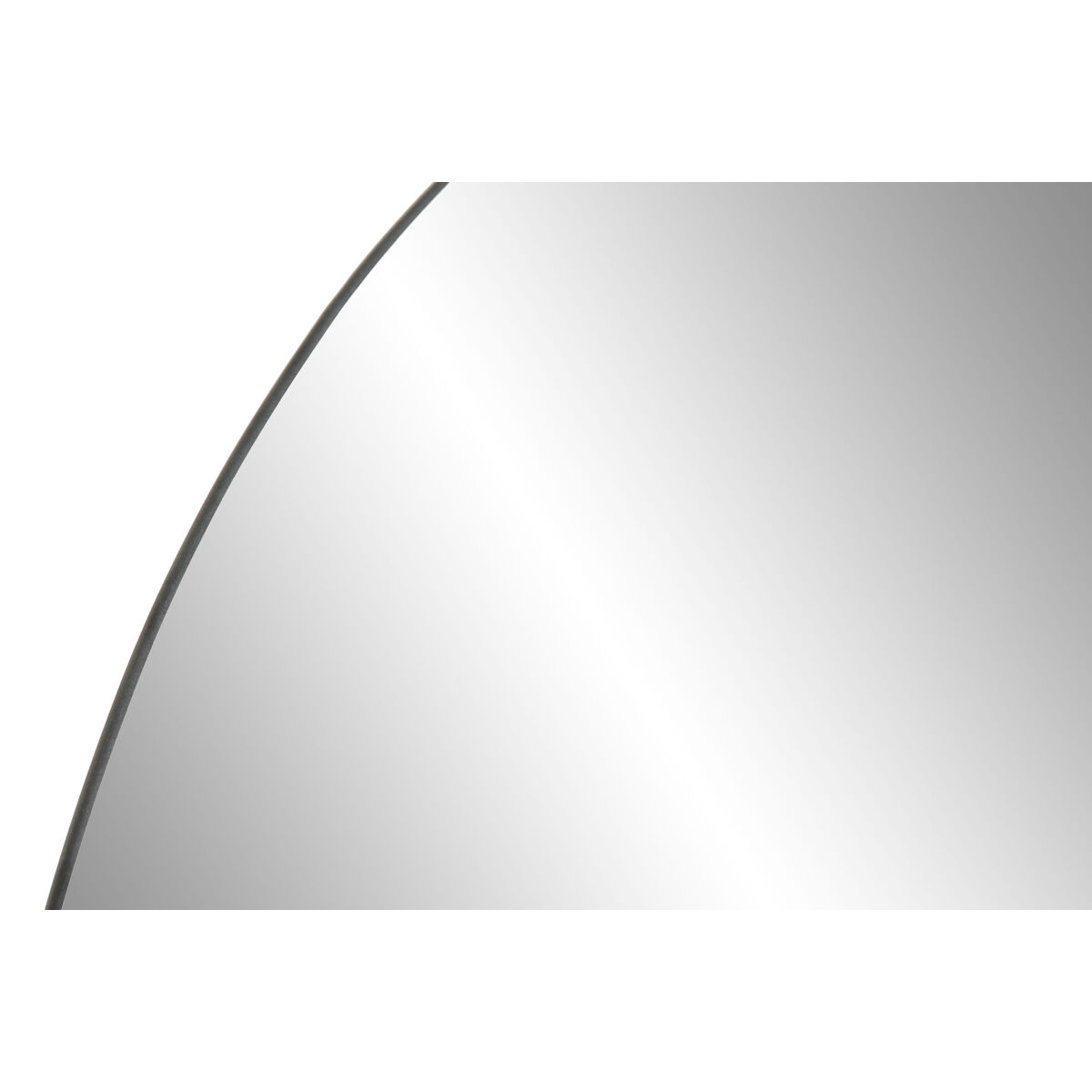 Free standing mirror Home ESPRIT Black Crystal Iron