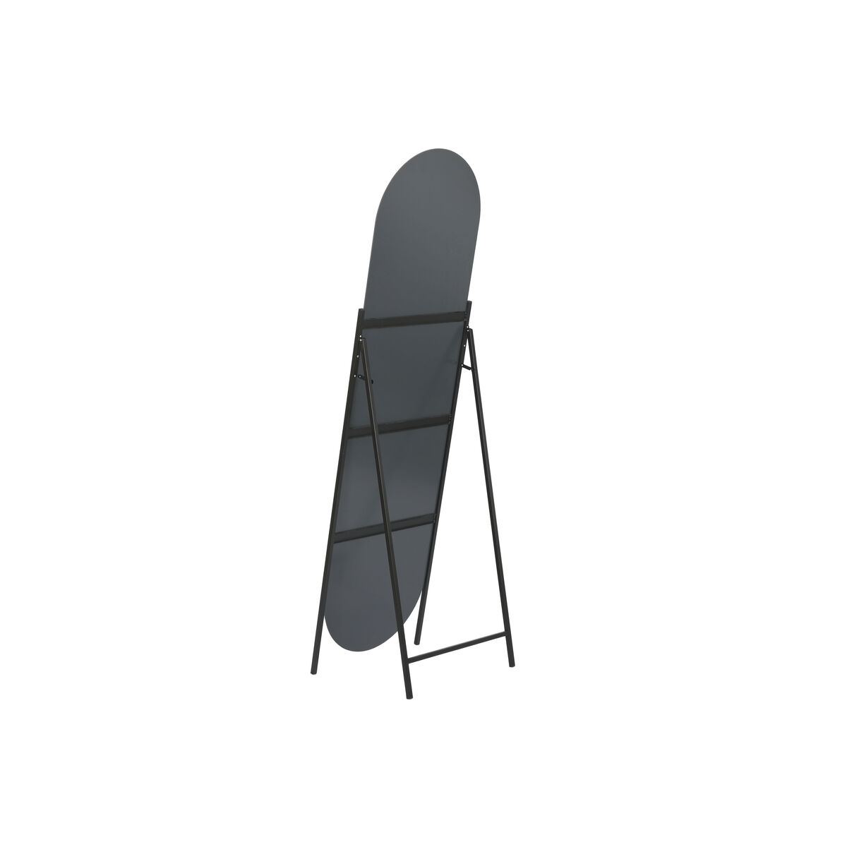 Free standing mirror Home ESPRIT Black Crystal Iron