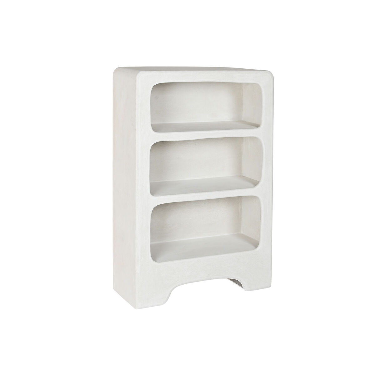 Shelves Home ESPRIT White Resin MDF Wood 80 X 30 X 120 CM