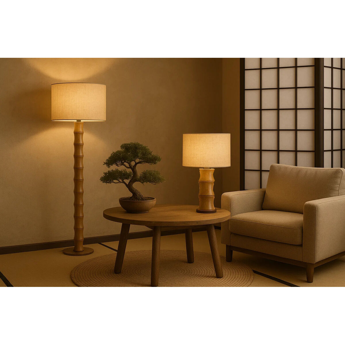 Desk lamp Home ESPRIT Brown 50 W 220 V