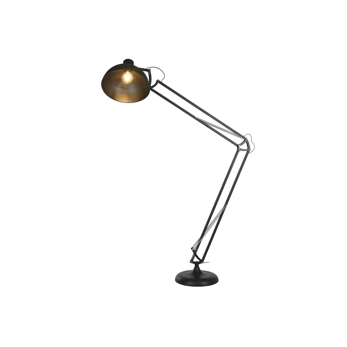 Floor Lamp Home ESPRIT Black 220 V 145 X 42 X 230 CM