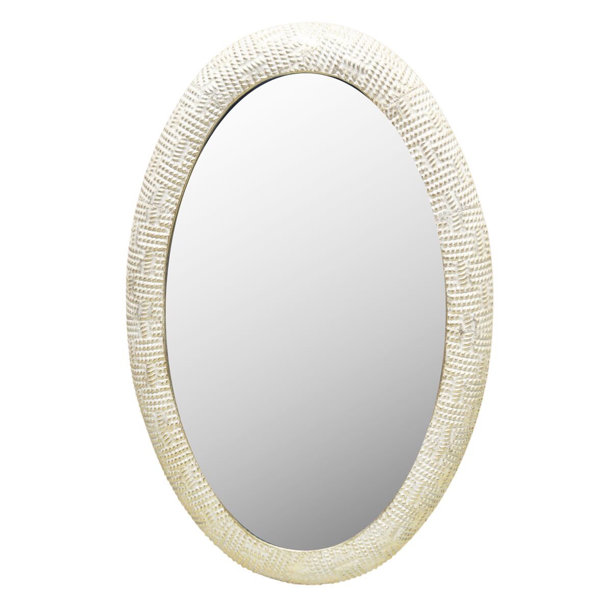 Wall mirror Home ESPRIT White Golden Oriental