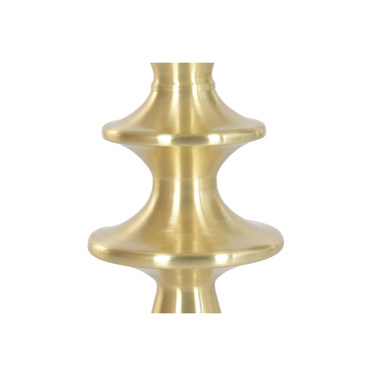 Side table Home ESPRIT White Golden 41 X 41 X 58 CM