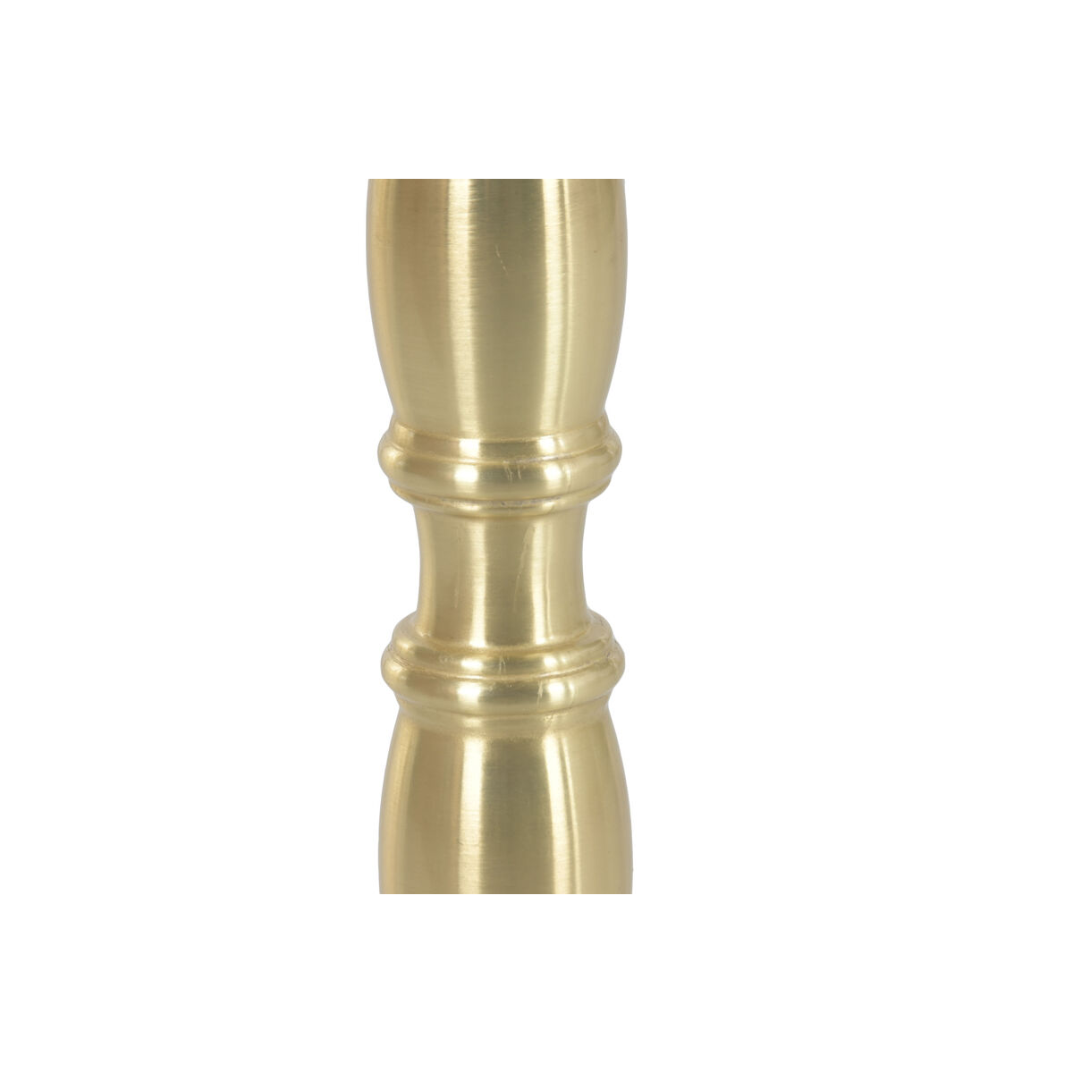 Side table Home ESPRIT White Golden 41 x 41 x 53 cm