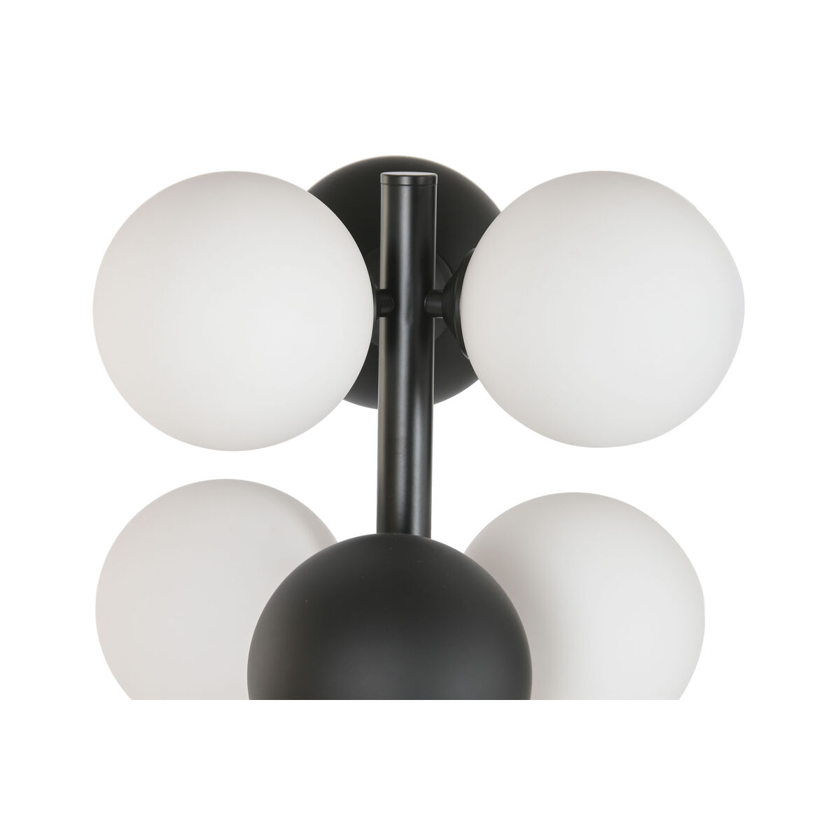 Floor Lamp Home ESPRIT White Black 28 X 28 X 155 CM