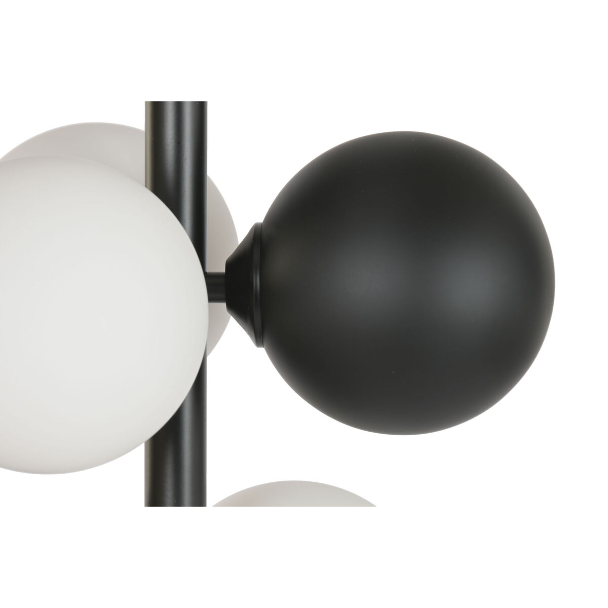 Floor Lamp Home ESPRIT White Black 28 X 28 X 155 CM