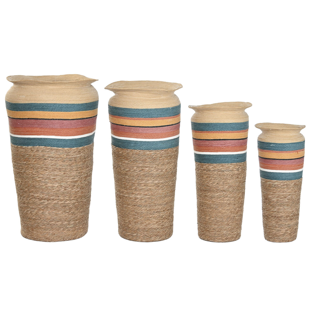 Planter Home ESPRIT Multicolour Fibre Arab (4 Units) Planter Home ESPRIT Multicolour Fibre Arab (4 Units)