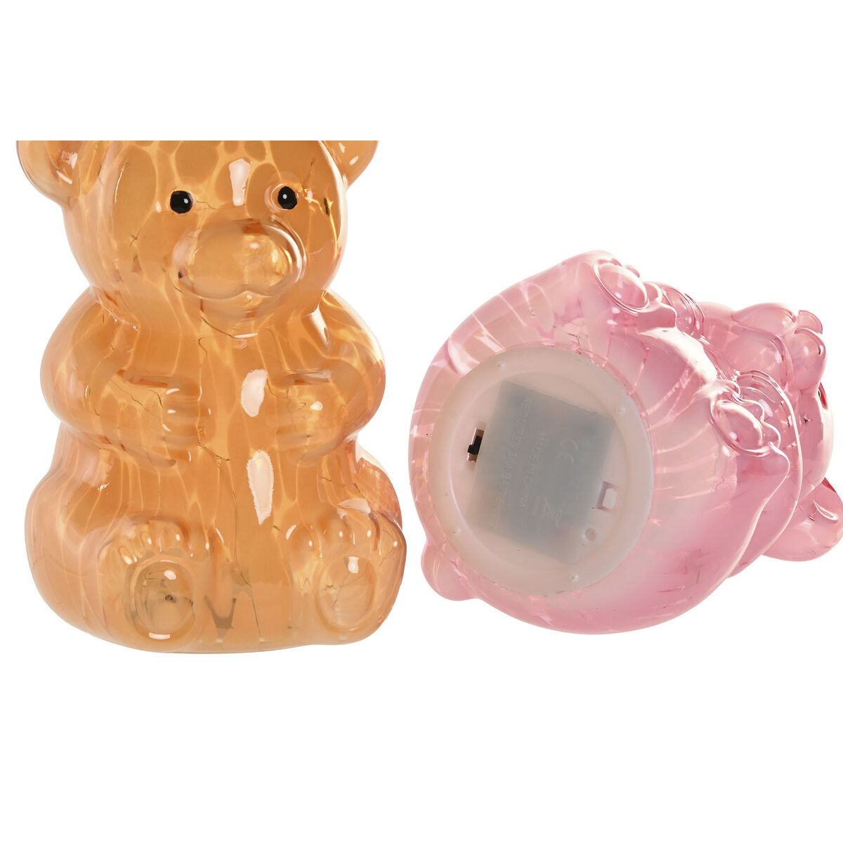 Lighting decoration Home ESPRIT Crystal Urban 13 x 14 x 20 cm (2 Units)