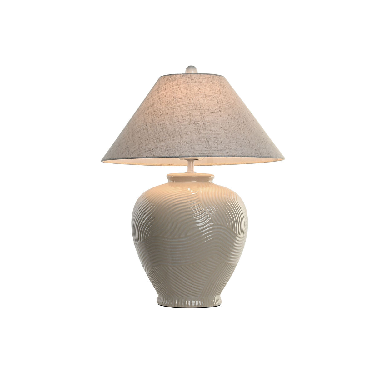 Desk lamp Home ESPRIT Cream 50 W 220 V