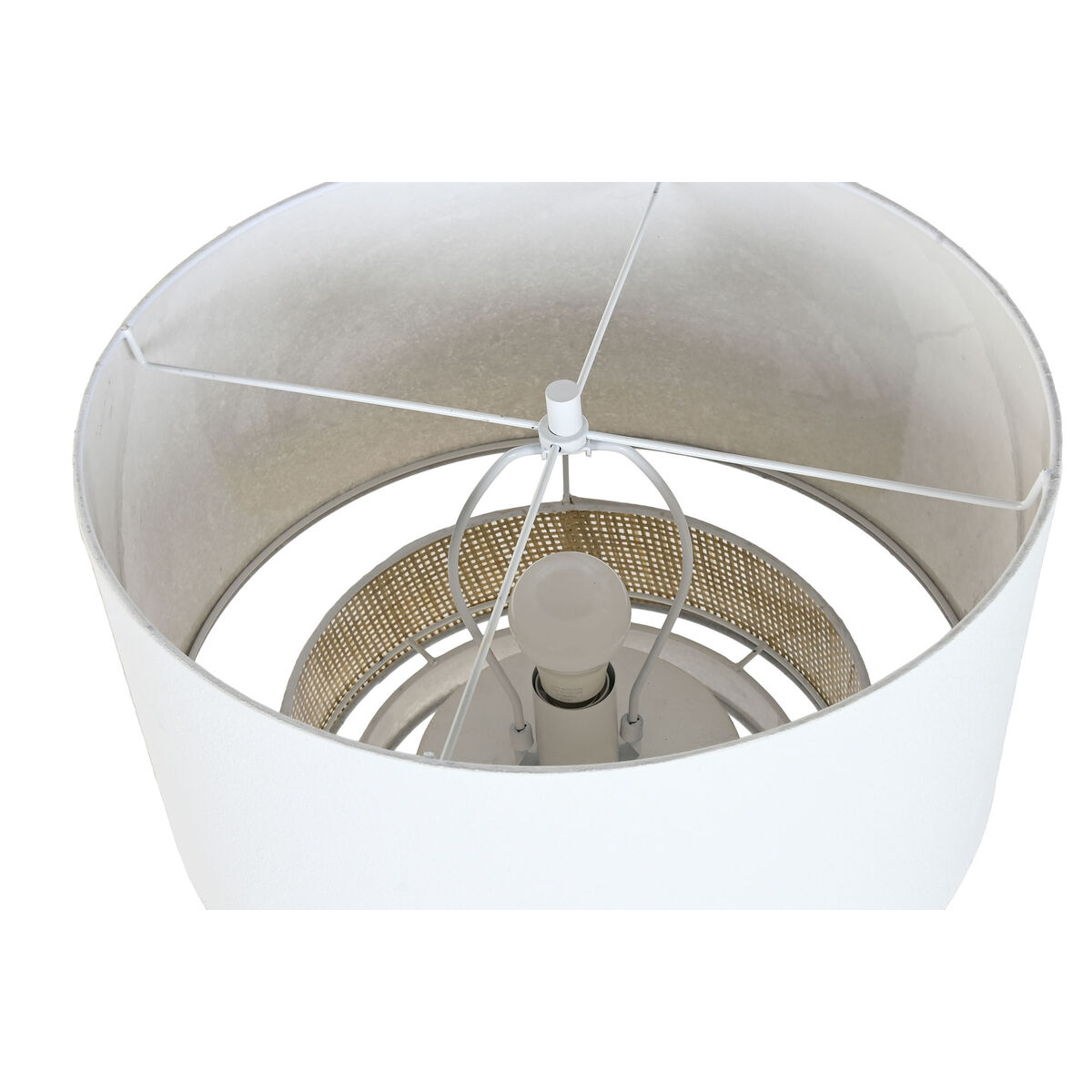 Floor Lamp Home ESPRIT White Natural 220 V