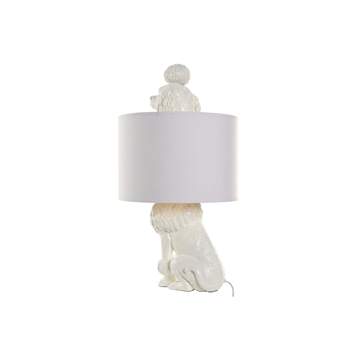Desk lamp Home ESPRIT White Golden 50 W 220 V