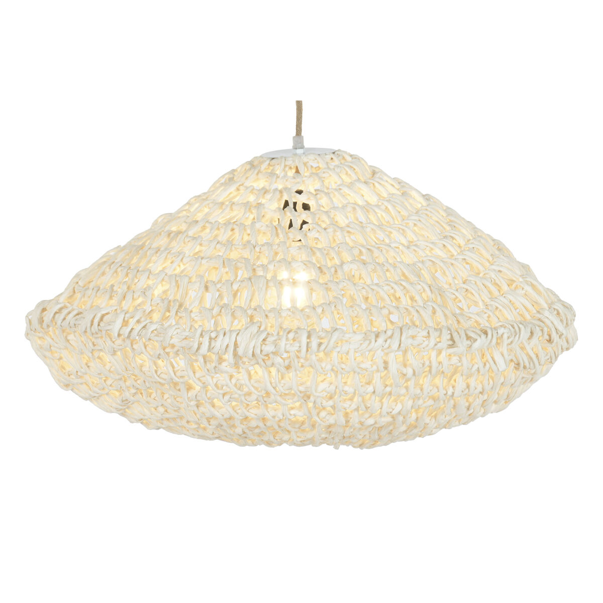 Ceiling Light Home ESPRIT Beige 60 W 65 x 65 x 35 cm