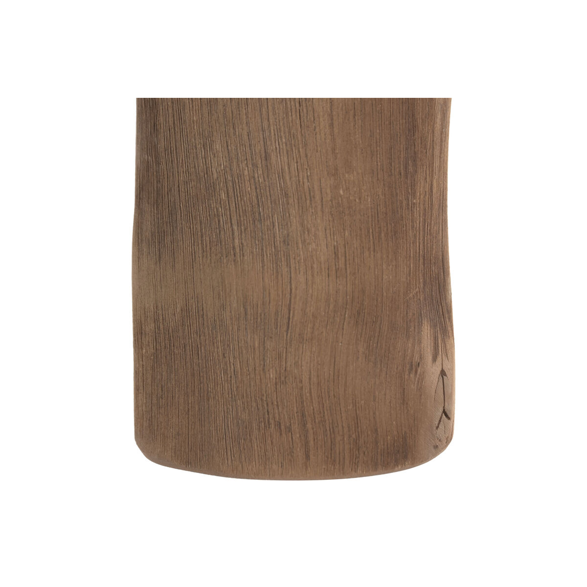 Table Mat Set Home ESPRIT Brown Black Natural Iron Teak 8 x 8 x 30 cm (3 Units)