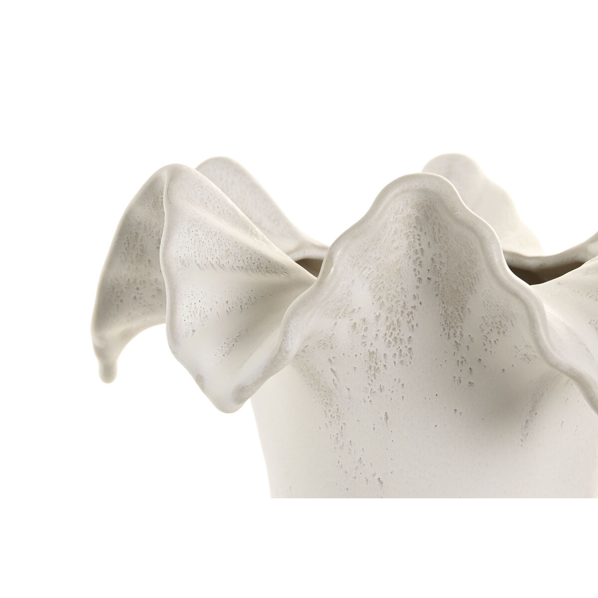 Vase Home ESPRIT White Ceramic 26 x 26 x 33 cm