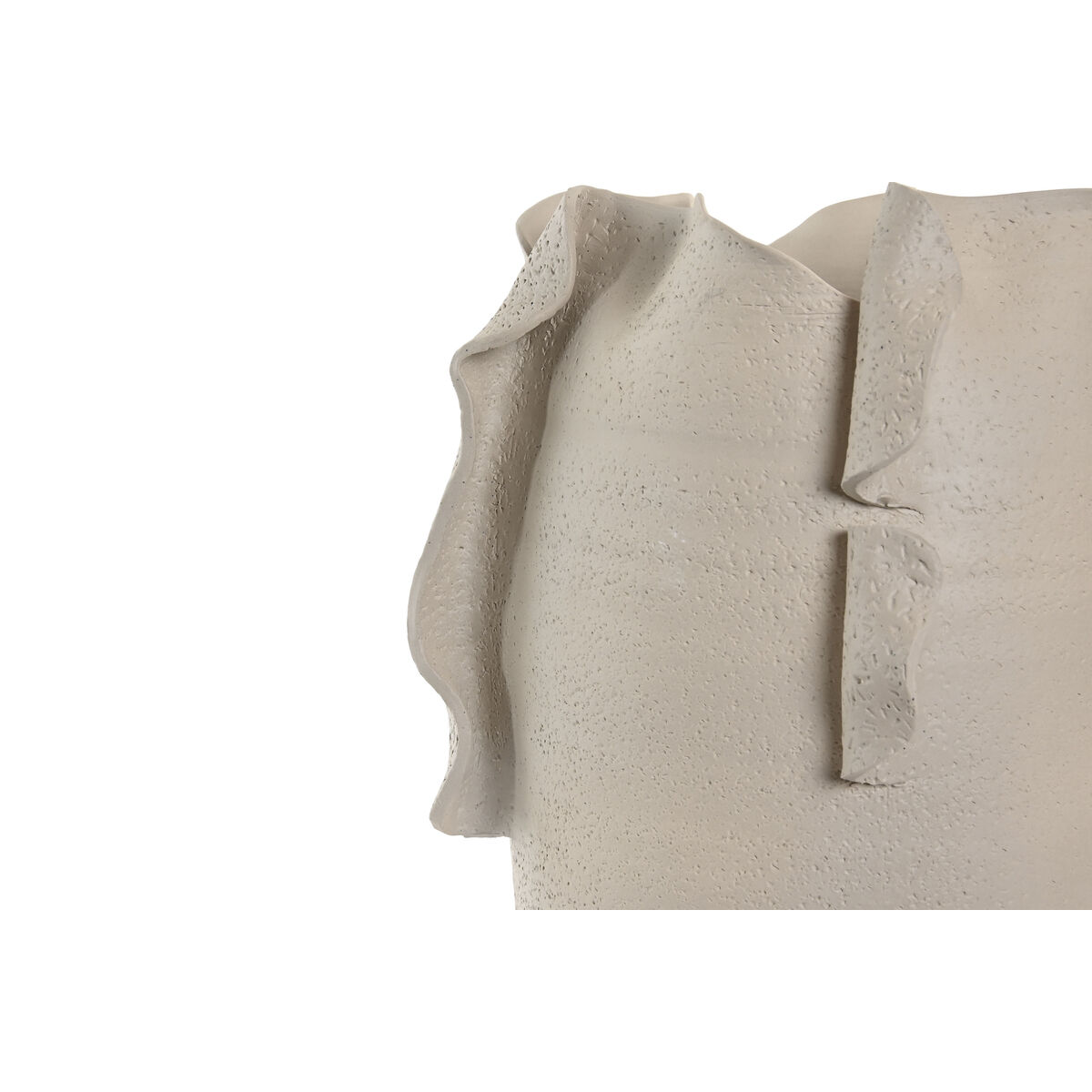 Vase Home ESPRIT White Ceramic Traditional style Modern 27 x 27 x 47 cm