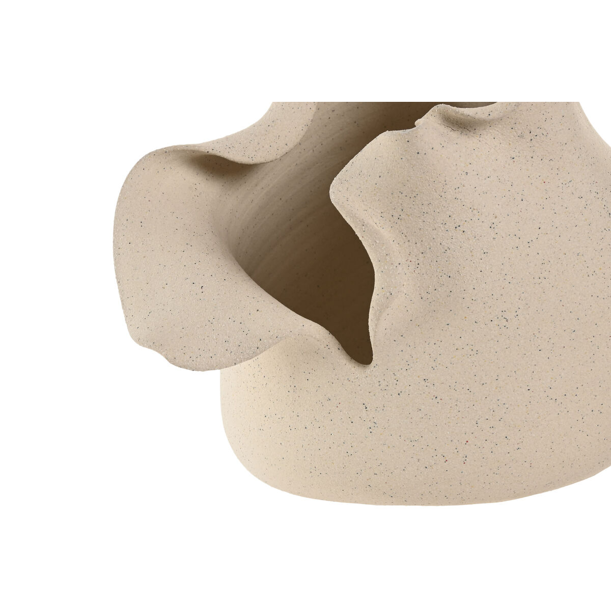 Vase Home ESPRIT White Ceramic Traditional style Modern 27 X 22 X 22 CM