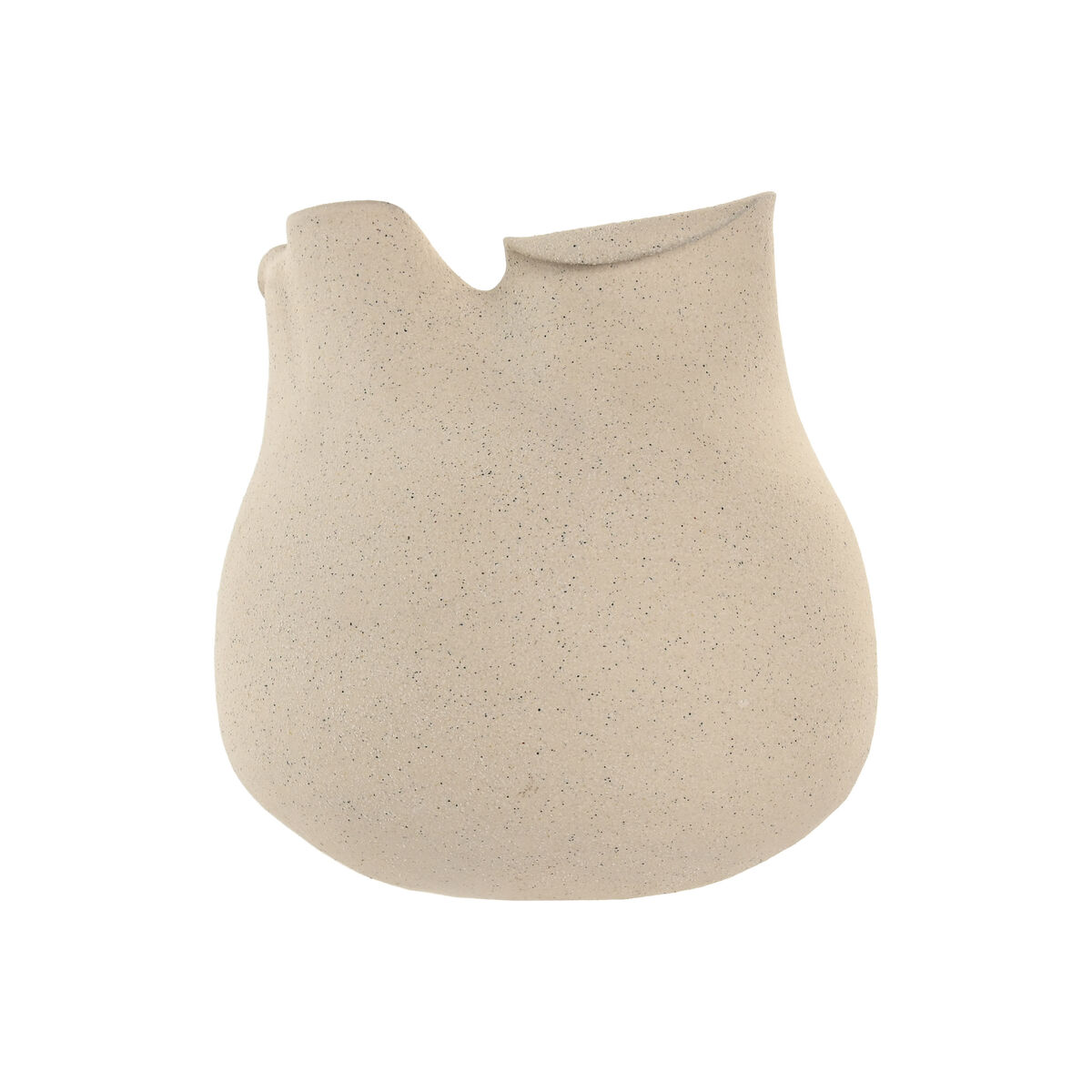 Vase Home ESPRIT White Ceramic Traditional style Modern 27 X 22 X 22 CM