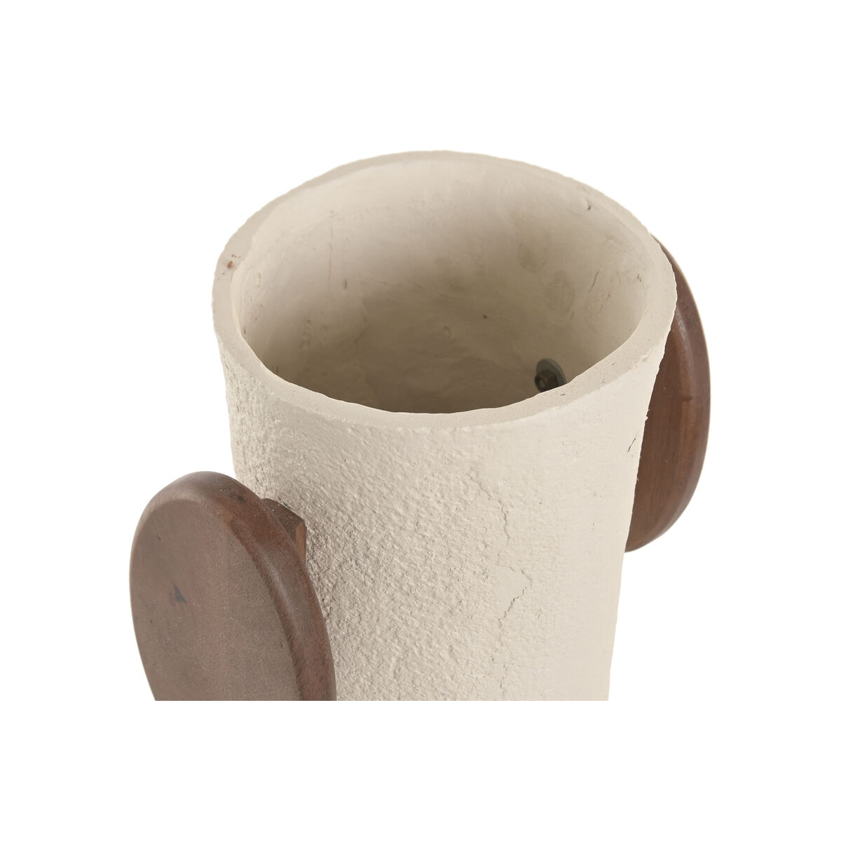 Vase Home ESPRIT Brown Beige Mango wood Papier-mch
