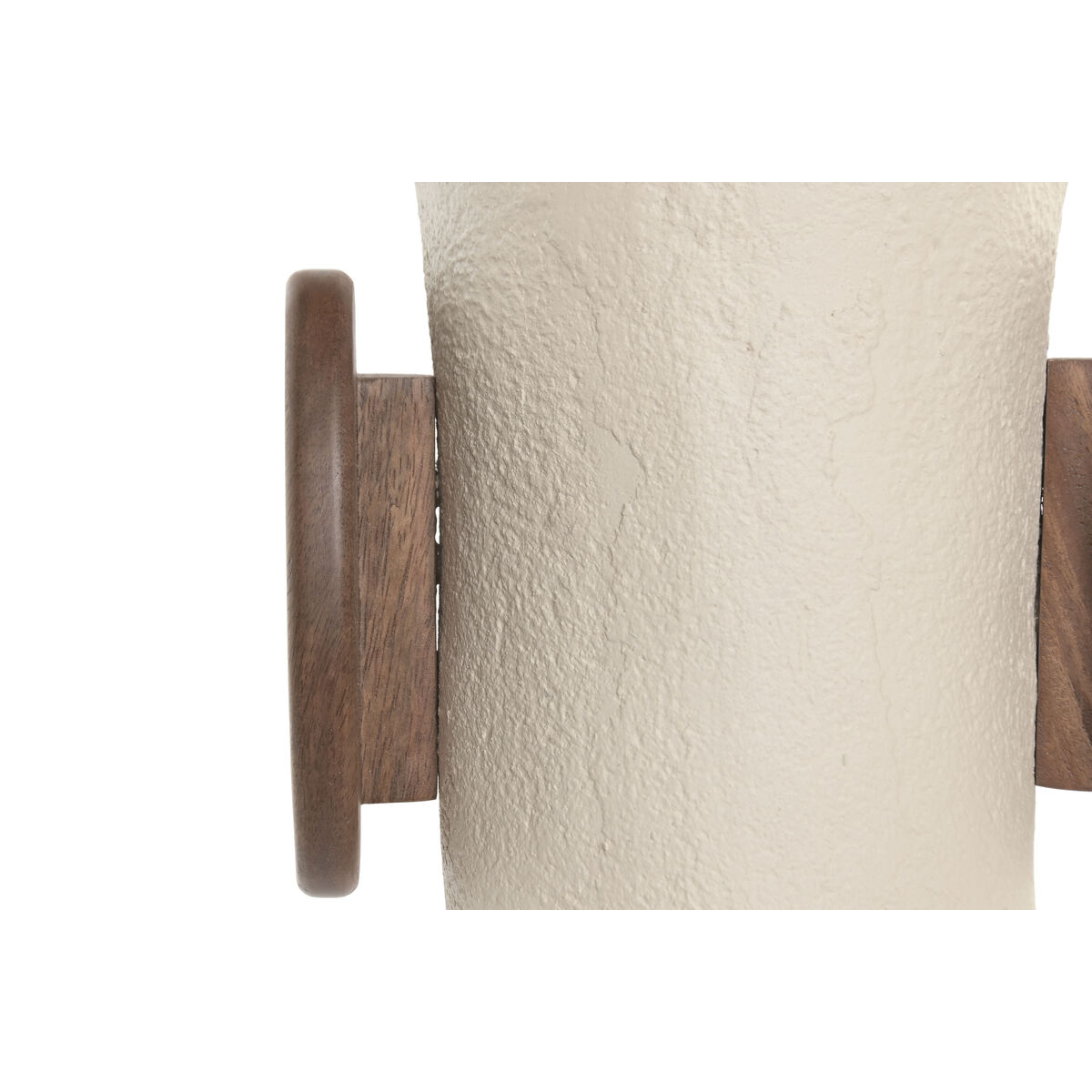 Vase Home ESPRIT Brown Beige Mango wood Papier-mch