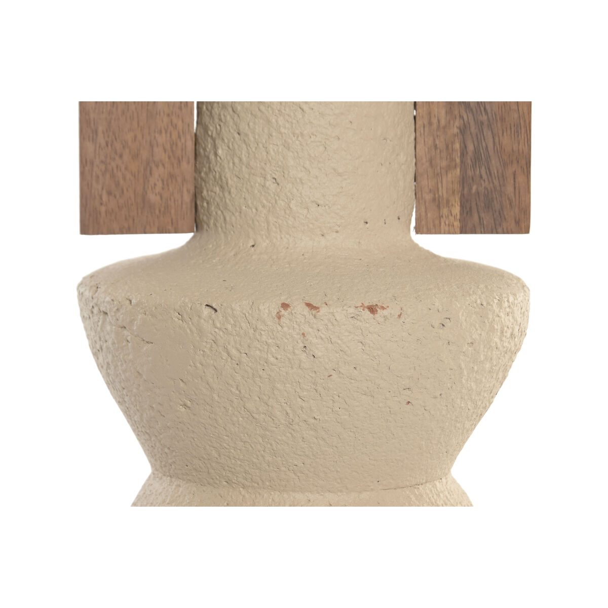 Vase Home ESPRIT Brown Beige Terracotta Mango wood