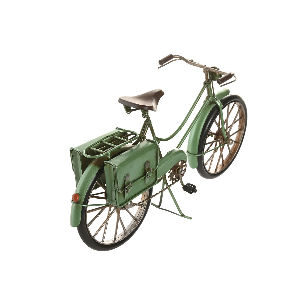 Decorative Figure Home ESPRIT Blue Red Green Pink Bicycle Vintage 30 x 9 x 15 cm (3 Units)