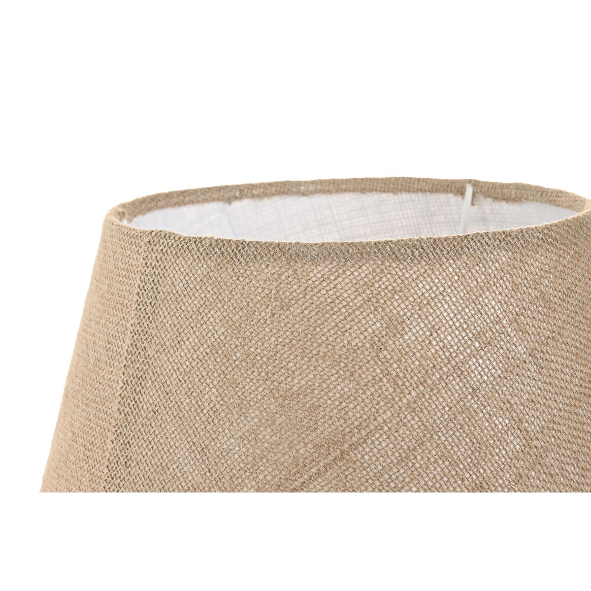 Lamp Shade Home ESPRIT Brown Jute Metal 40 x 40 x 25 cm (2 Units)