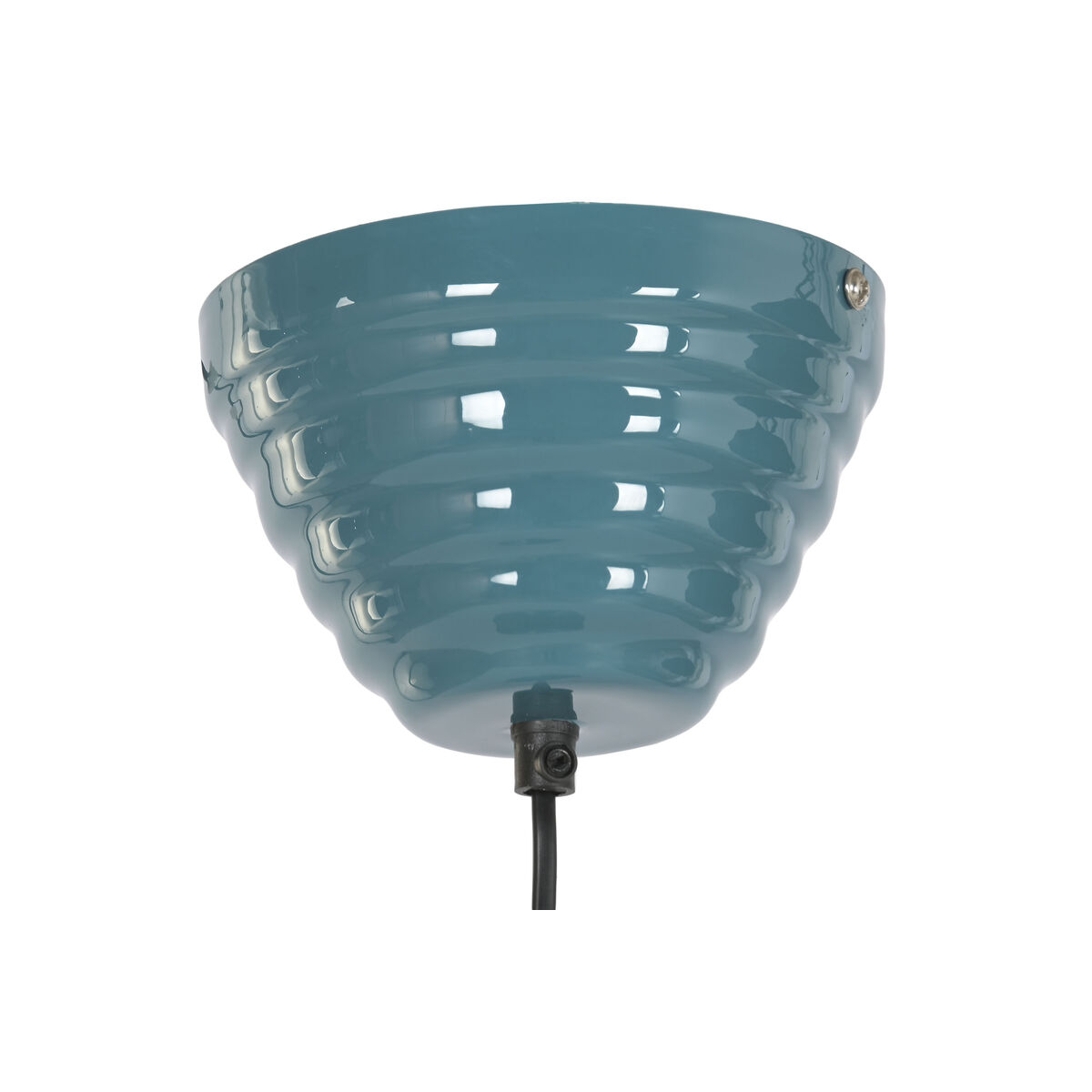 Ceiling Light Home ESPRIT Blue Metal Iron 50 W 50 x 50 x 28 cm