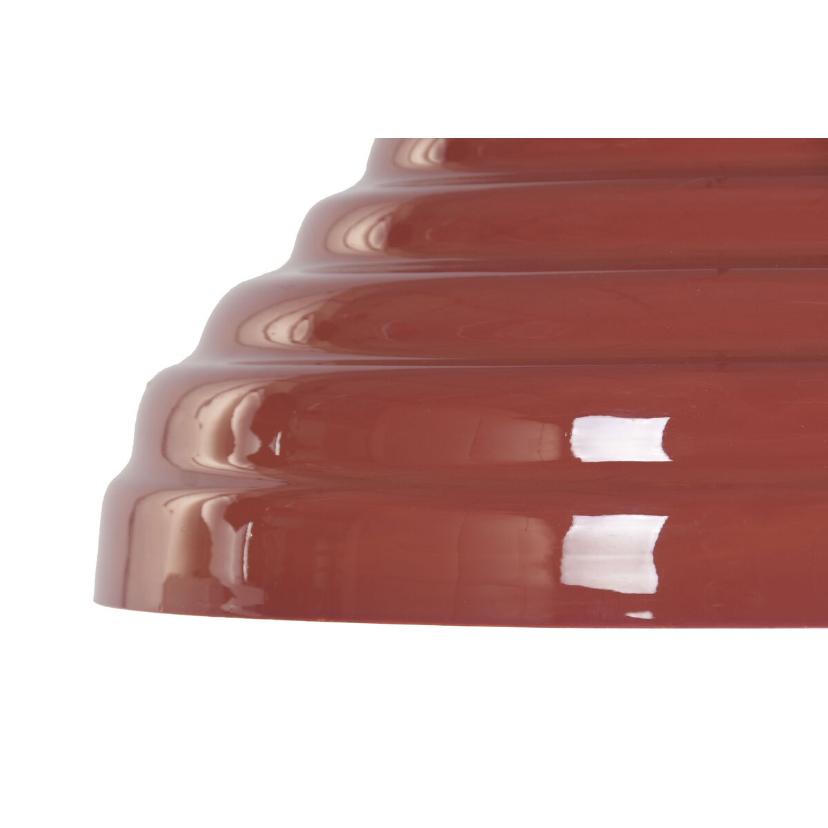 Ceiling Light Home ESPRIT Red Metal Iron 50 W 35 x 35 x 17 cm