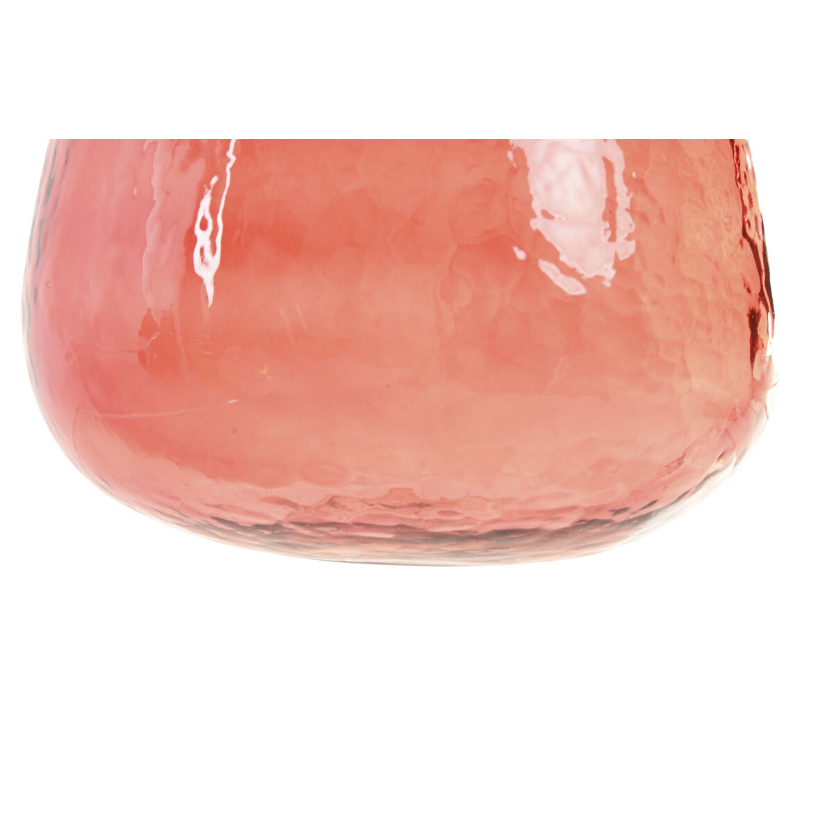 Vase Home ESPRIT Maroon Crystal Modern