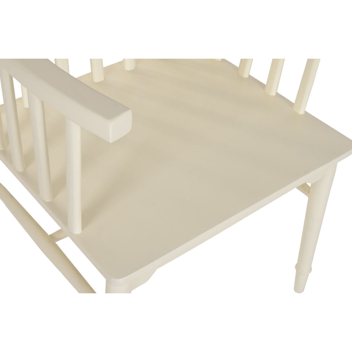 Dining Chair Home ESPRIT Cream Mango wood MDF Wood 50 X 60 X 98 CM