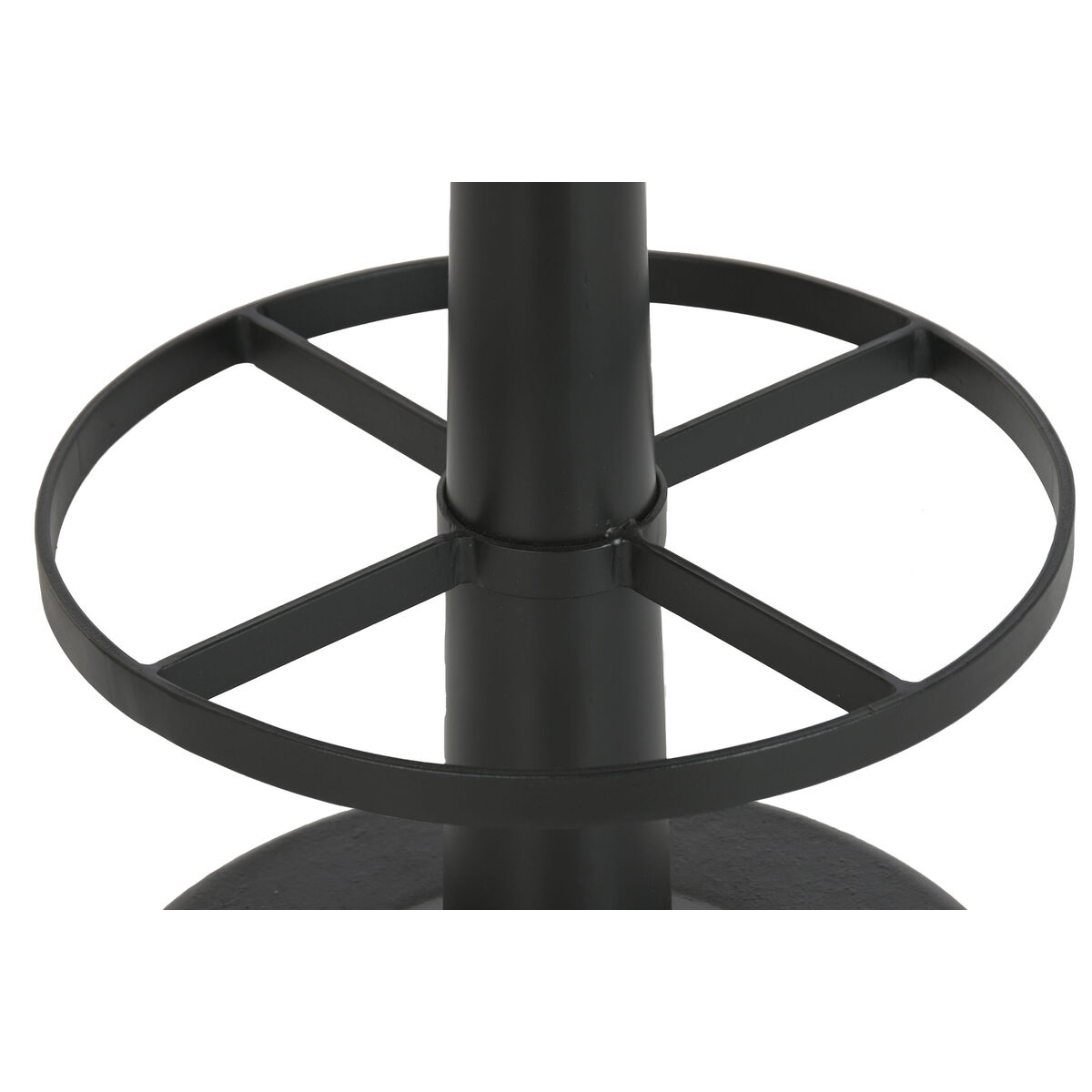 Stool Home ESPRIT Leather Iron