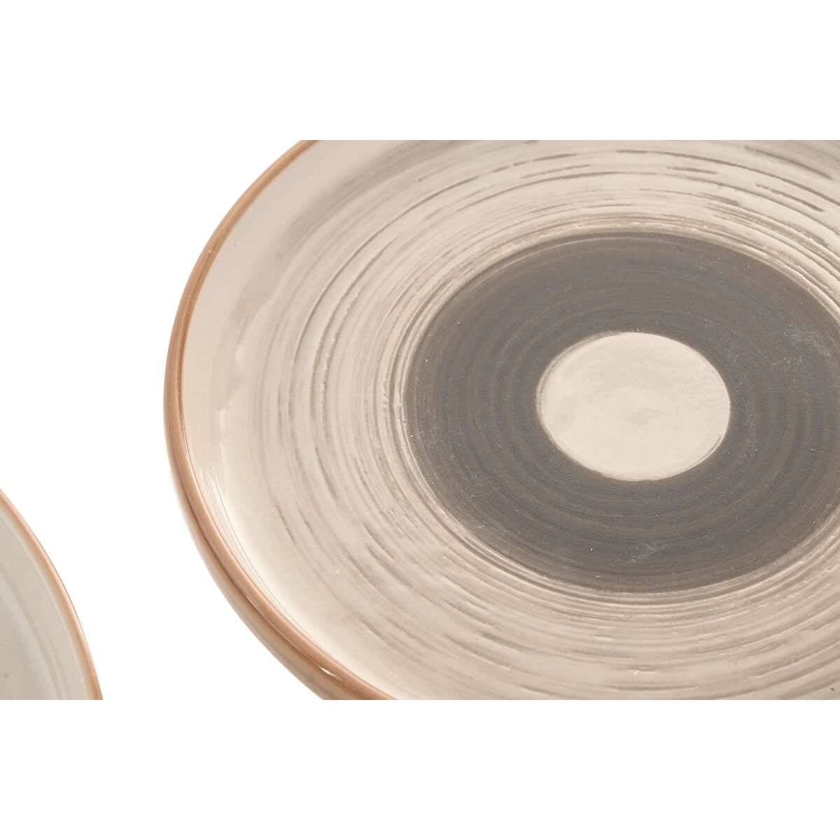 Tableware Home ESPRIT Beige Stoneware 18 Pieces