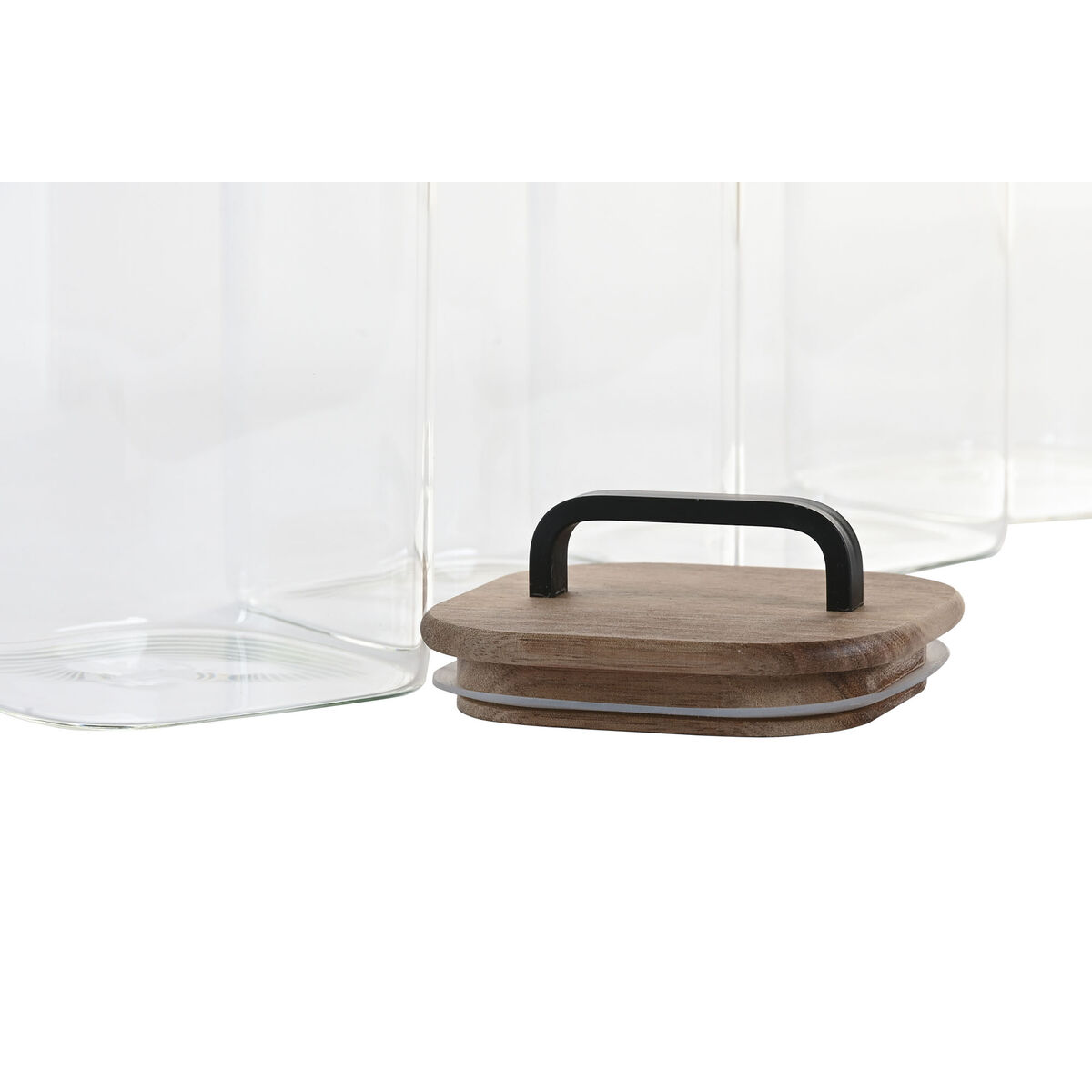 4 Tubs Home ESPRIT Transparent Natural 4 Pieces