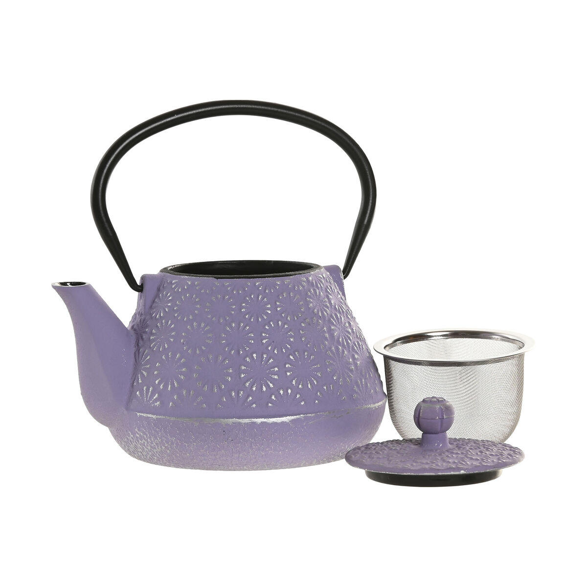 Teapot Home ESPRIT Green Stainless steel Iron 600 ml (2 Units)