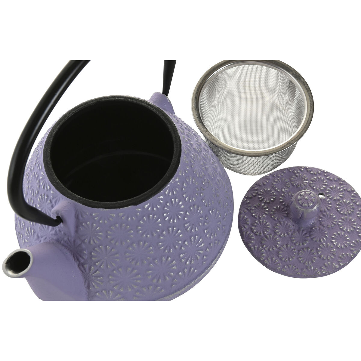 Teapot Home ESPRIT Green Stainless steel Iron 600 ml (2 Units)