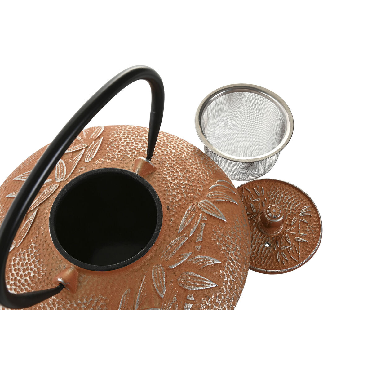 Teapot Home ESPRIT Orange Stainless steel Iron 800 ml