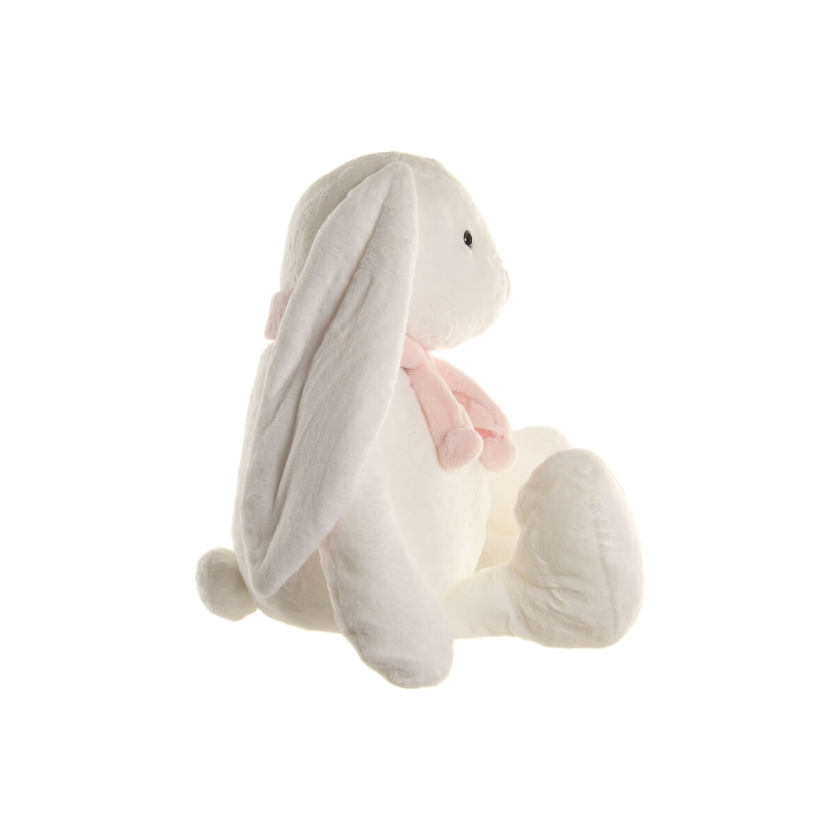 Fluffy toy Home ESPRIT Cream Polyester Children’s Rabbit (2 Units)