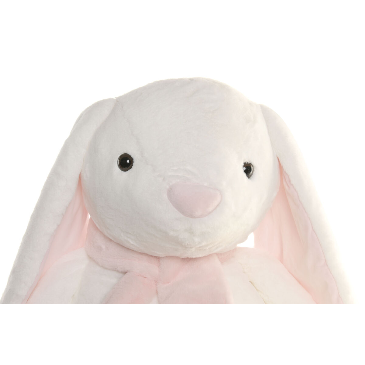 Fluffy toy Home ESPRIT Cream Polyester Children’s Rabbit (2 Units)