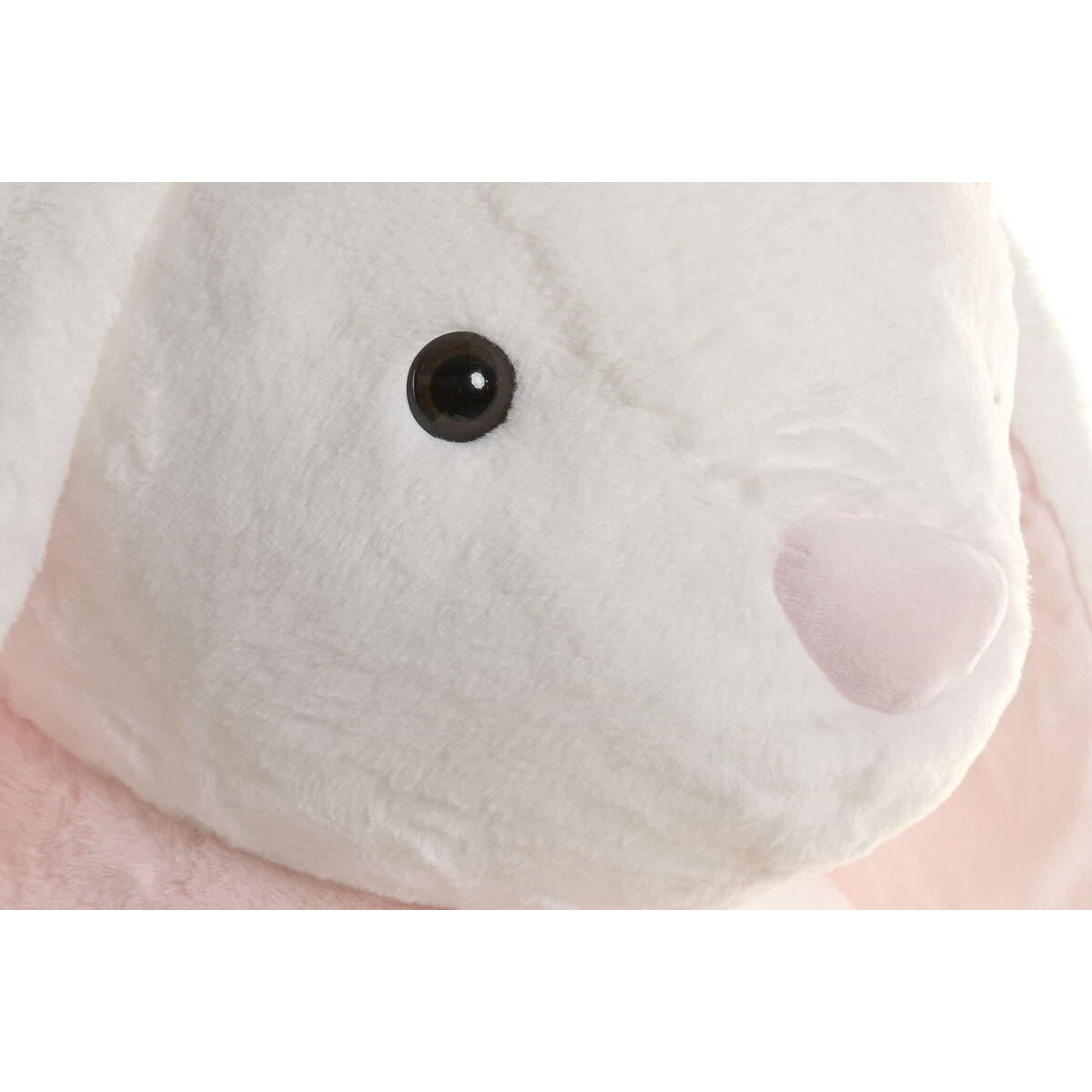 Fluffy toy Home ESPRIT Cream Polyester Children’s Rabbit (2 Units)