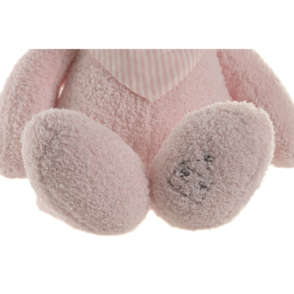 Fluffy toy Home ESPRIT Brown Pink Polyester Children’s Bear (2 Units)