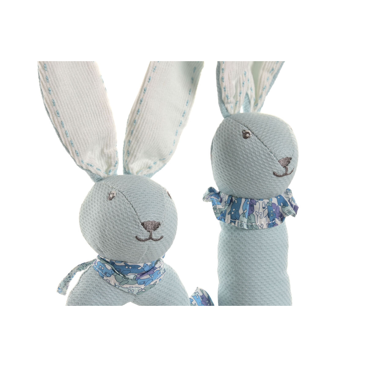 Fluffy toy Home ESPRIT Blue Pink Polyester Children’s (2 Units)