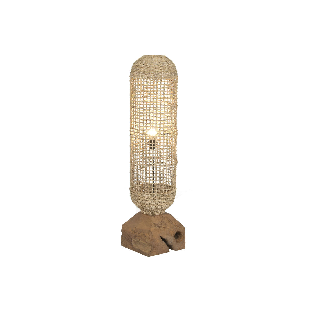 Floor Lamp Home ESPRIT Natural 220 V 25 x 25 x 108 cm