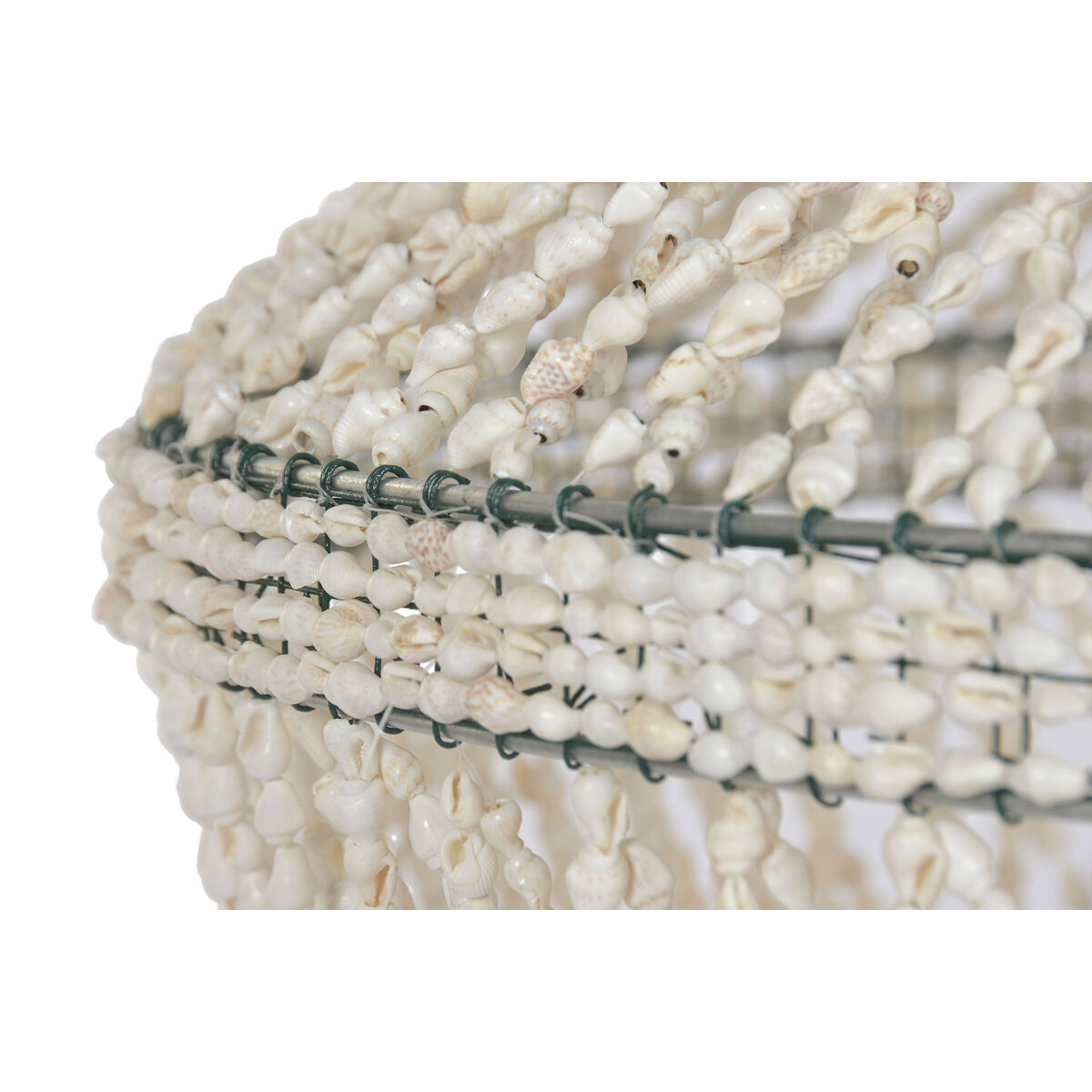 Ceiling Light Home ESPRIT White Shells 50 W 52 X 52 X 140 CM