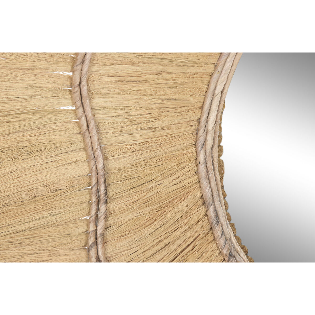 Wall mirror Home ESPRIT Natural Bali 110 X 11 X 110 CM