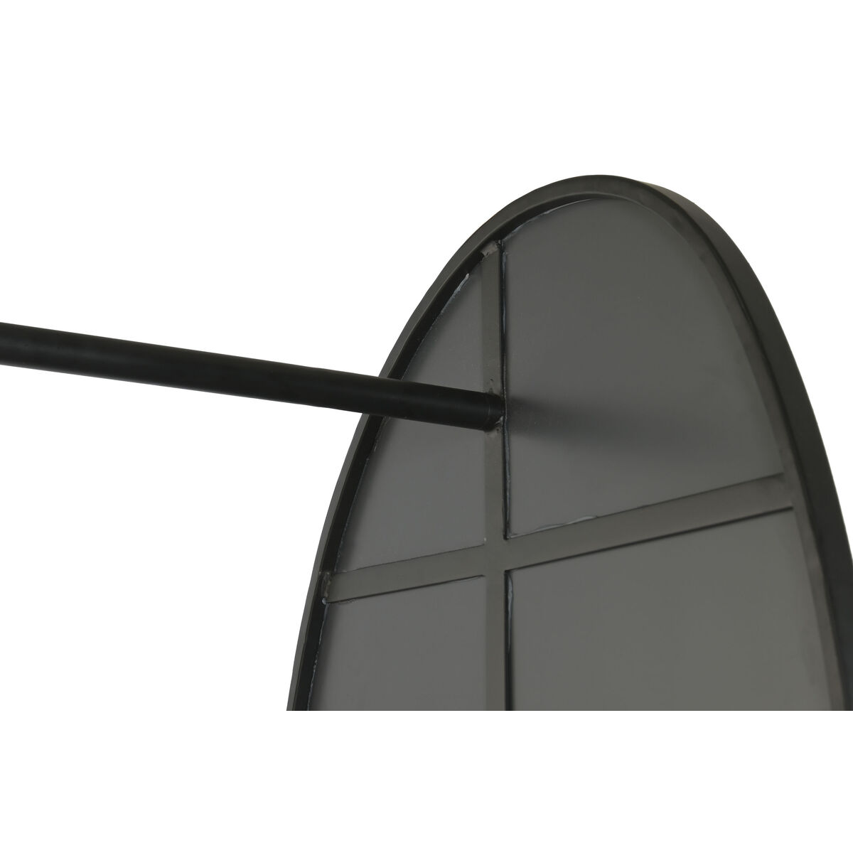 Dressing Mirror Home ESPRIT Black Crystal Iron 61 X 53,5 X 190 CM
