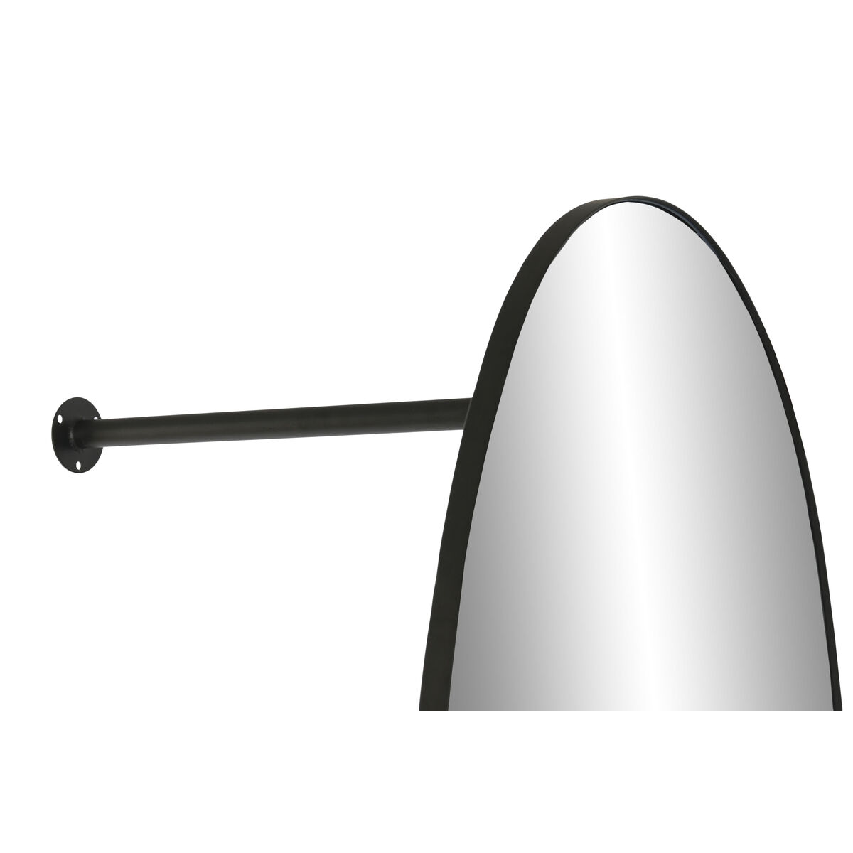 Dressing Mirror Home ESPRIT Black Crystal Iron 61 X 53,5 X 190 CM